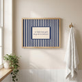 An Bhfuil Cead Agam nautical stamp Irish print – wall mockup 1