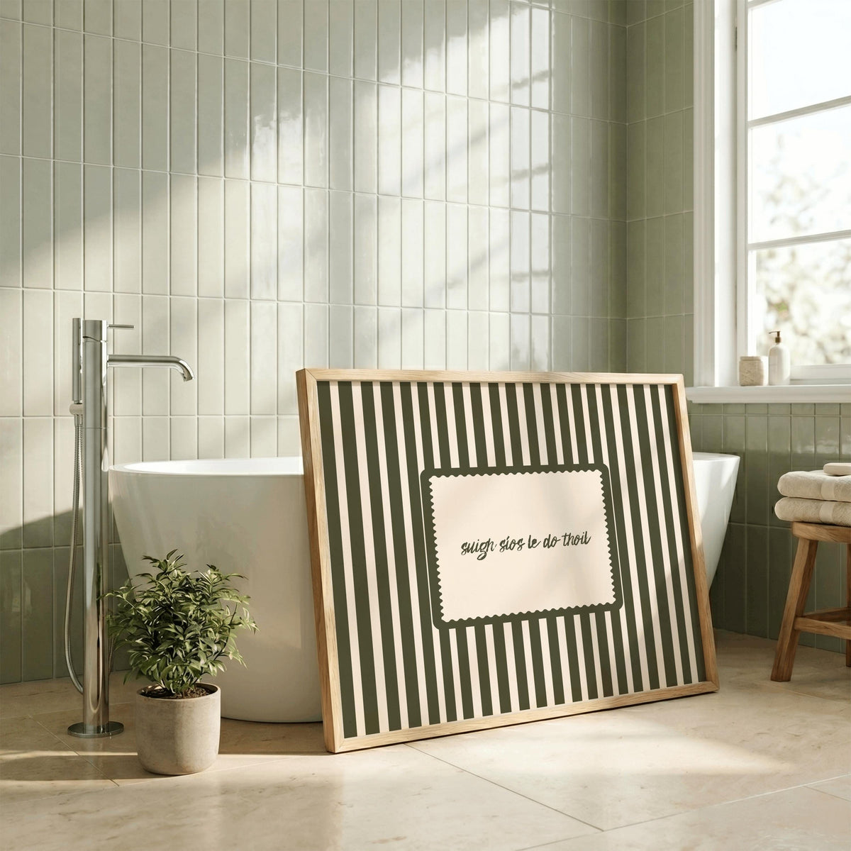 Suigh Síos Le Do Thoil Irish print – mockup 5