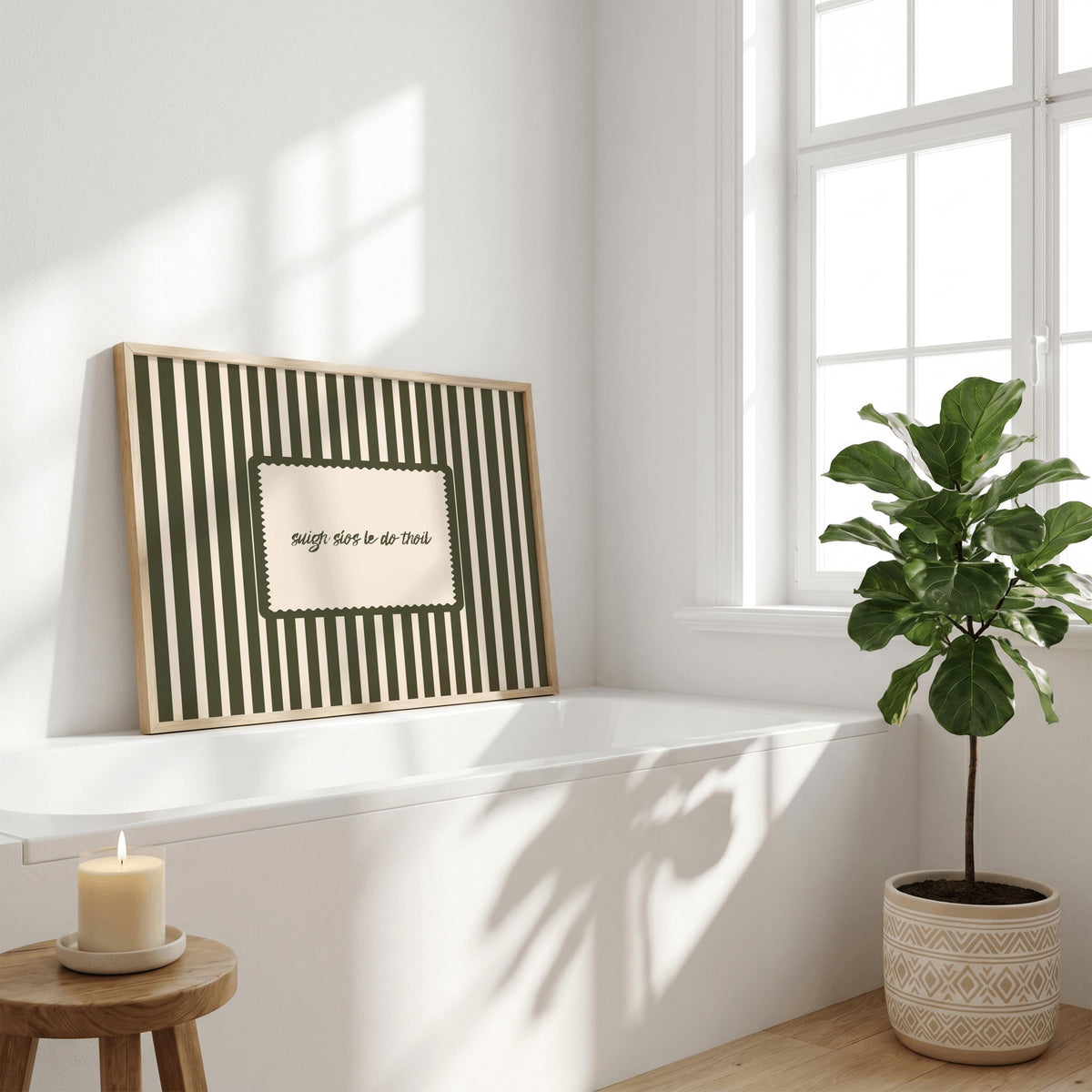Suigh Síos Le Do Thoil Irish print – mockup 6
