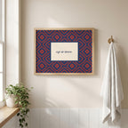 Nigh Do Lámha stamp Irish print – wall mockup 1
