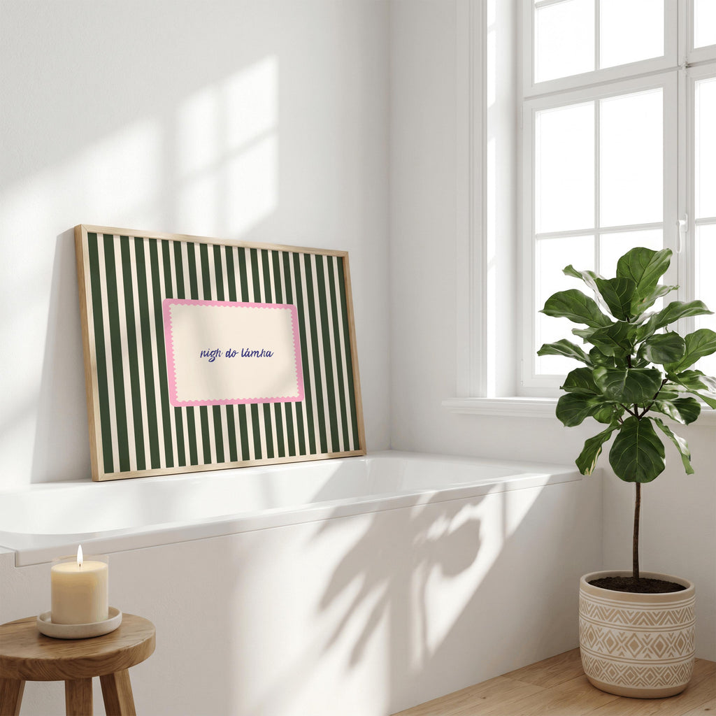 Nigh Do Lámha Irish print – mockup 6