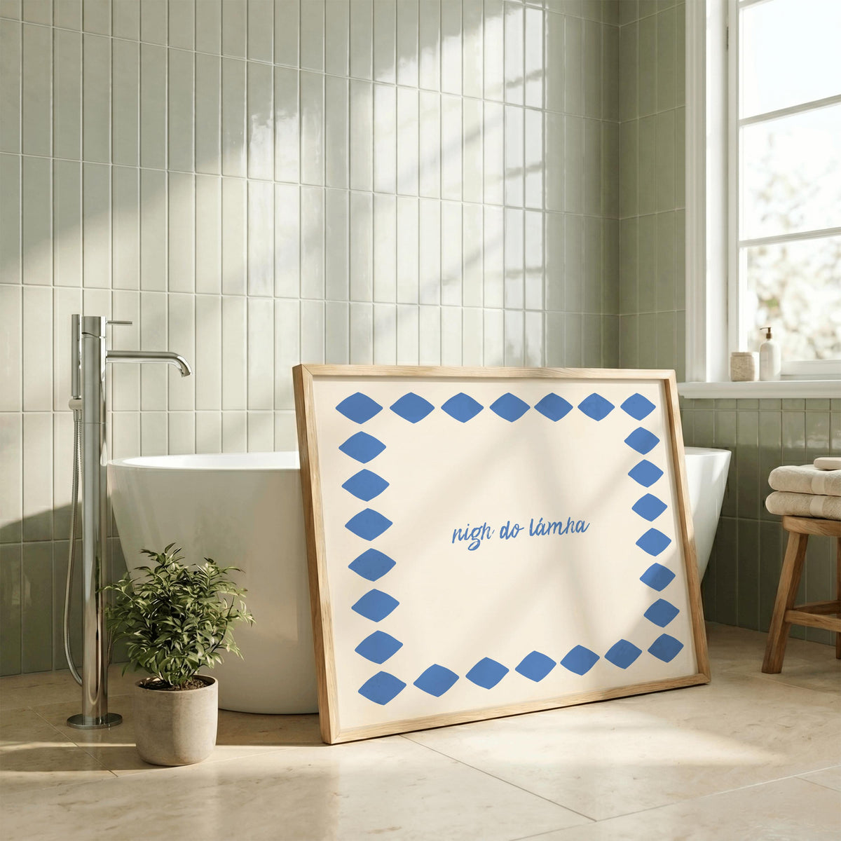 Nigh Do Lámha Irish print – mockup 5