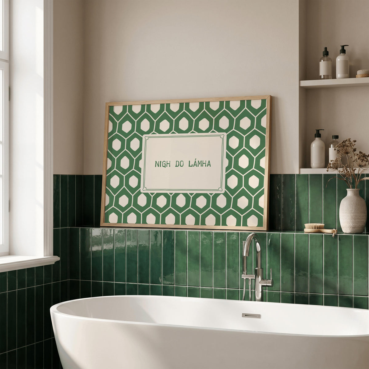 Nigh Do Lámha Irish print – mockup 7