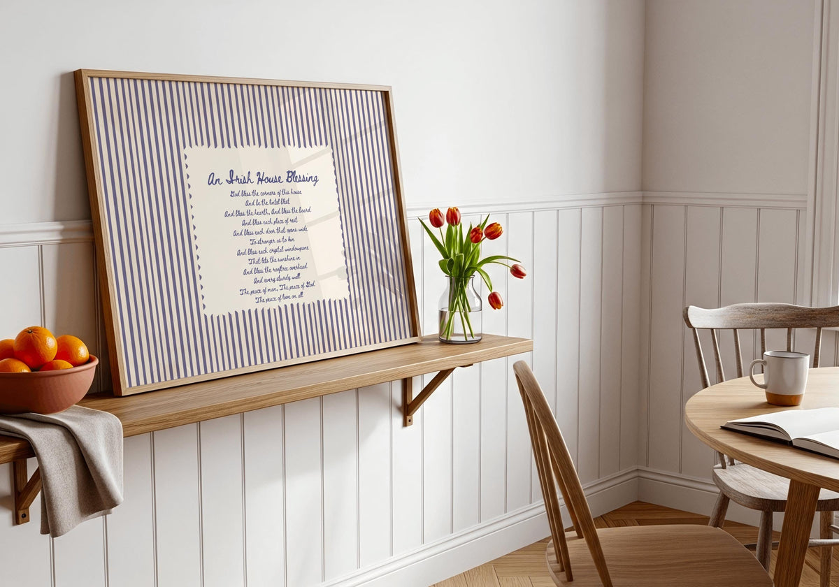 Irish House Blessing Farmhouse print – photo 5