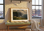 Cliffs of Moher Sheep Landscape Irish print – wall mockup 8
