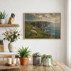 Cliffs of Moher sheep print – mockup 7