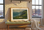 Irish coast sheep print – mockup 10