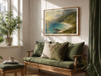 Keem Bay Achill Island vintage Irish print – wall mockup 6