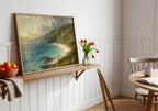 Keem Bay Achill Island vintage Irish print – wall mockup 7