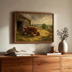 Red tractor Irish print – mockup 8