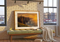 Cliffs of Moher Sunset Irish print – wall mockup 1