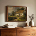 Red door cottage Irish print – mockup 2