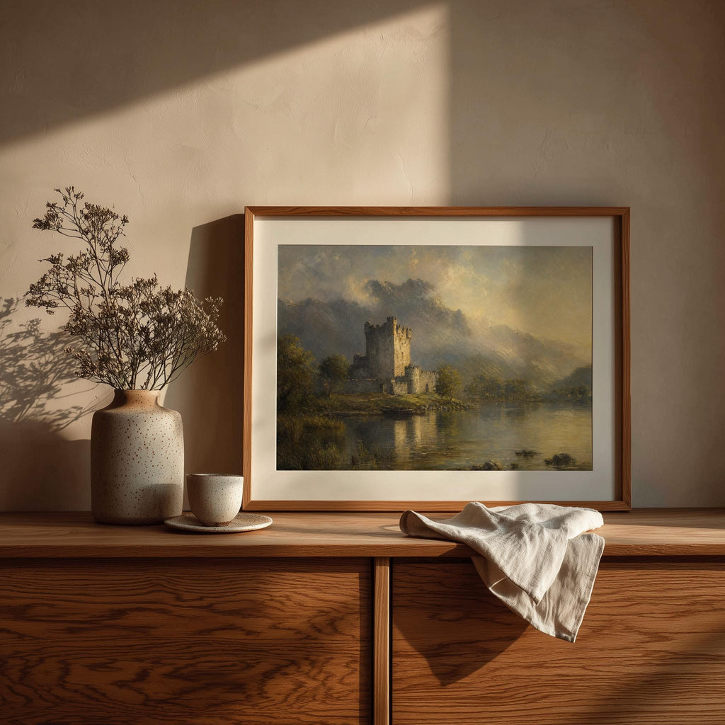 Ross Castle Irish print – mockup 4