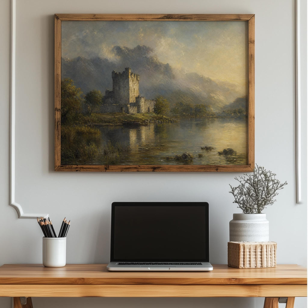 Ross Castle Irish print – mockup 6