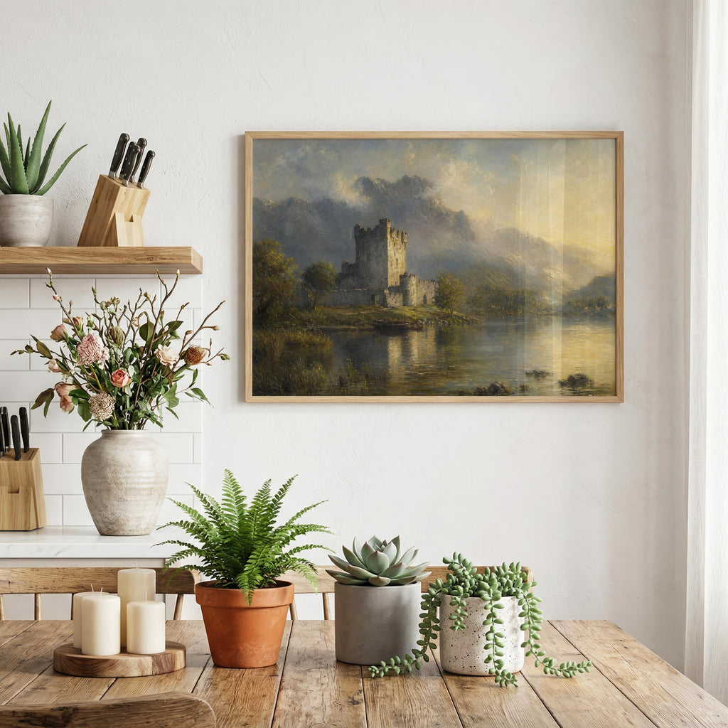 Ross Castle Irish print – mockup 7