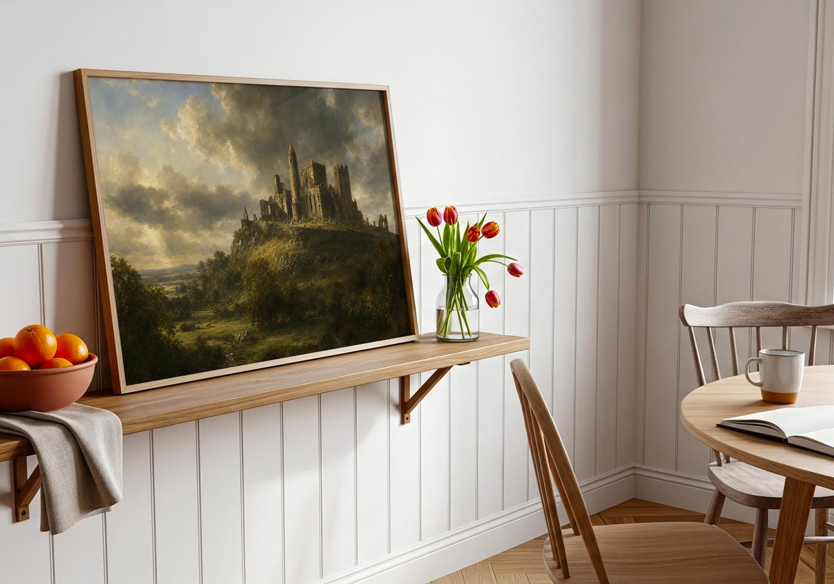 Rock of Cashel Irish print – mockup 8
