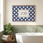 I See Dublin I See Galway Irish print – wall mockup 6
