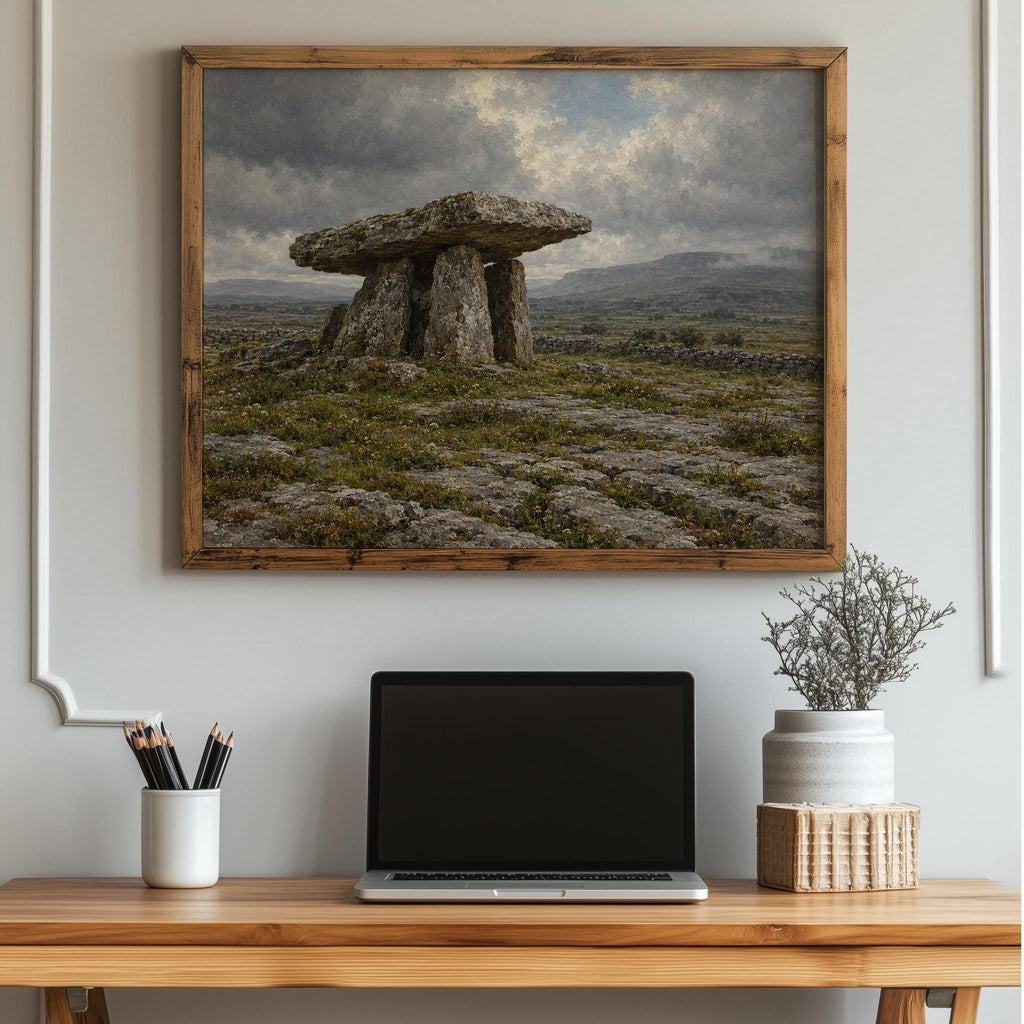 Poulnabrone Dolmen print – mockup 5