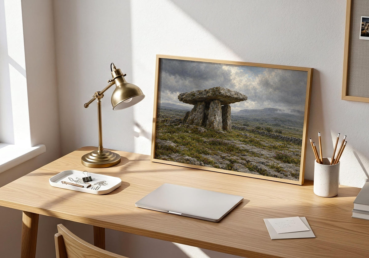 Poulnabrone Dolmen print – mockup 9