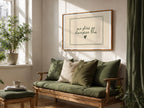 Irish love quote cream script Irish print – wall mockup 5
