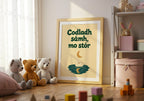 Codladh Sámh Mo Stór Moon on Water Irish print – wall mockup 9