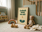 Codladh Sámh Mo Stór Moon on Water Irish print – wall mockup 4