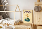 Codladh Sámh Mo Stór Turtle Irish print – wall mockup 4