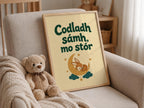 Codladh Sámh Mo Stór Irish print – wall mockup 6