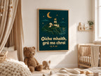 Oíche Mhaith text poster – mockup 3