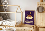 Oíche Mhaith Grá Mo Chroí Irish print – wall mockup 3