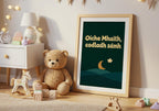 Oíche Mhaith Codladh Sámh Irish print – wall mockup 6