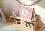 Codladh Sámh a Stóirín Pink Stripe Irish print – wall mockup 3