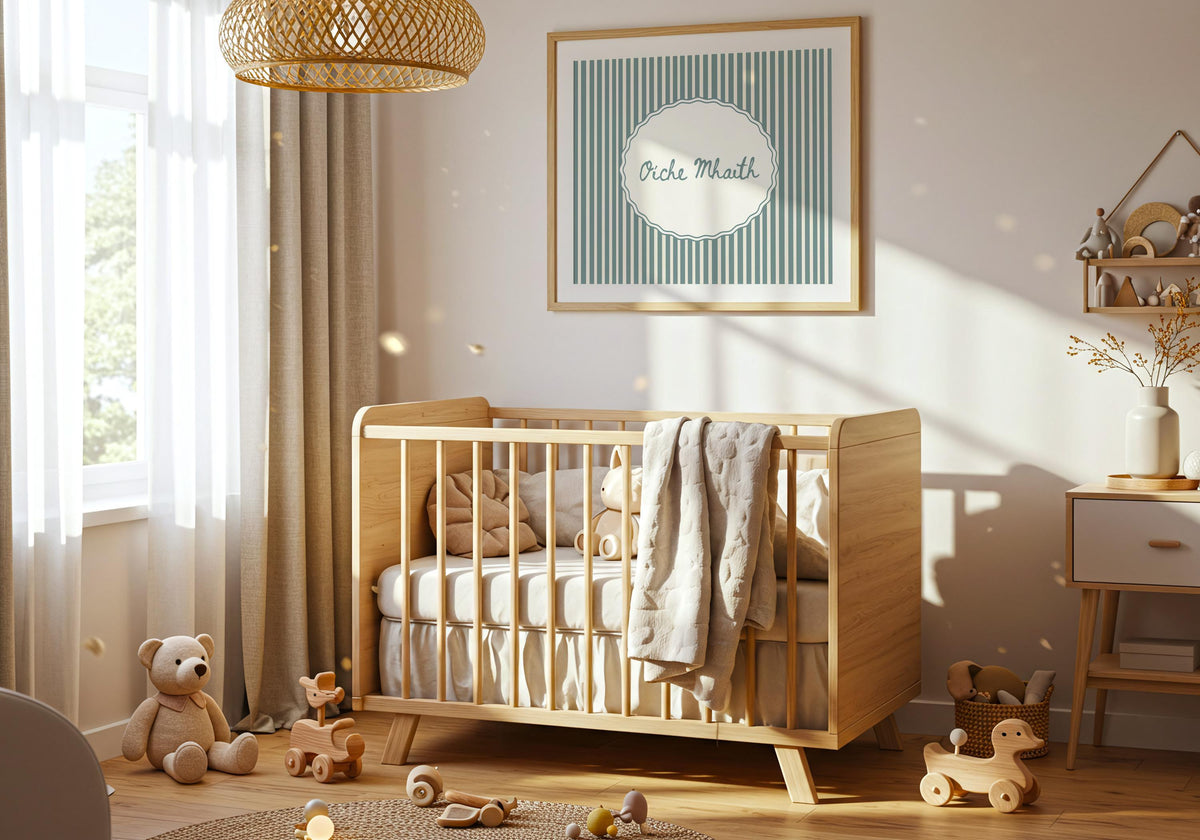 Oíche Mhaith striped print – mockup 2