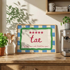 Tae Irish tea print – mockup 5