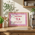 Tea quote print – mockup 5