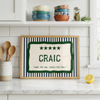 Craic Came for One Irish print – wall mockup 7