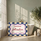 Folcadán Five Star Irish print – wall mockup 4