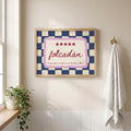 Folcadán Five Star Irish print – wall mockup 1