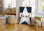 Tá Mé Star Irish print – wall mockup 8