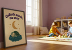 Codladh Sámh Mo Stór Turtle Irish print – wall mockup 7