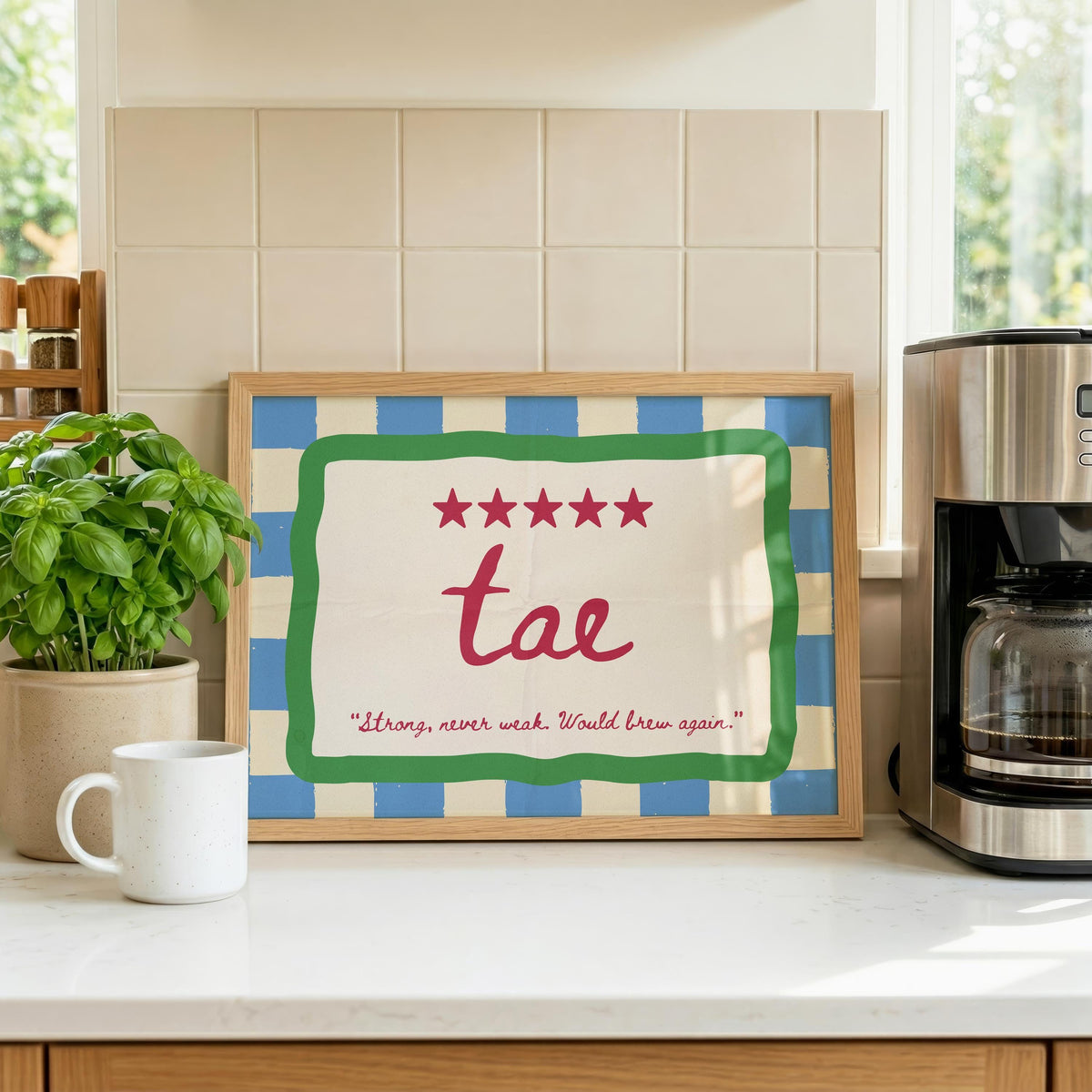 Tae Irish tea print – mockup 2