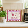 Tea quote print – mockup 2