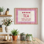 Tea quote print – mockup 7