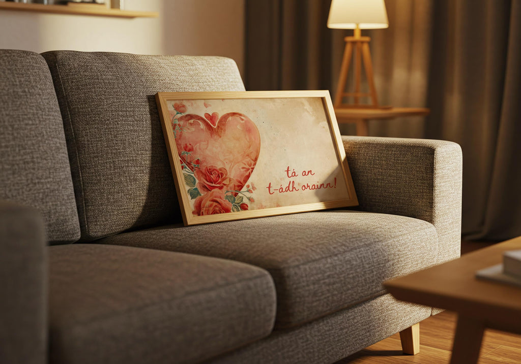 Tá An t-Ádh Orainn Irish print – photo 3