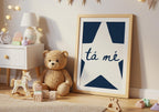 Tá Mé Star Irish print – wall mockup 3