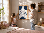 Tá Mé Star Irish print – wall mockup 4