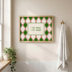 I See Dingle I See Galway Irish print – wall mockup 5