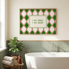 I See Dingle I See Galway Irish print – wall mockup 6