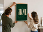 Grand Emerald Irish print – room mockup 2