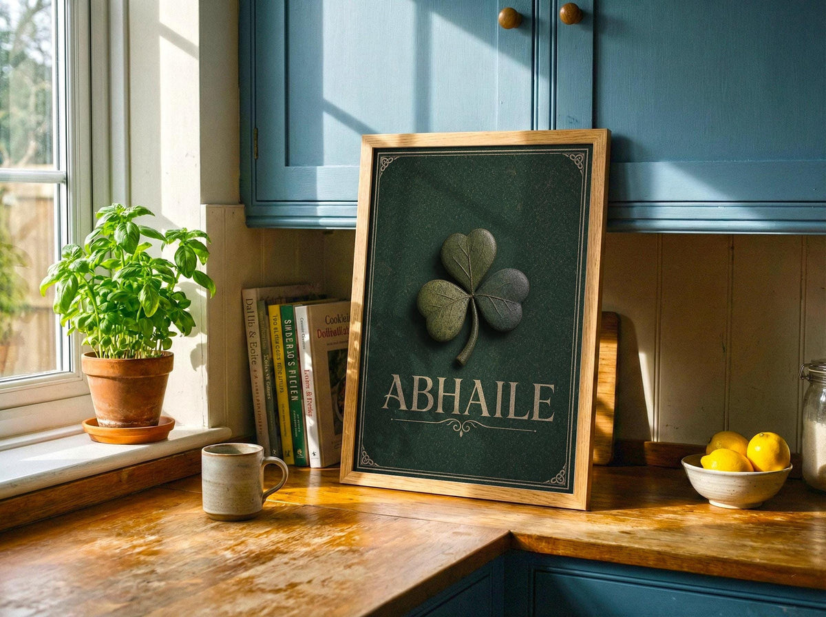 Abhaile Shamrock Irish print – photo 4